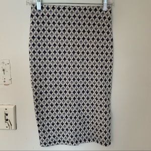 Zara pencil skirt